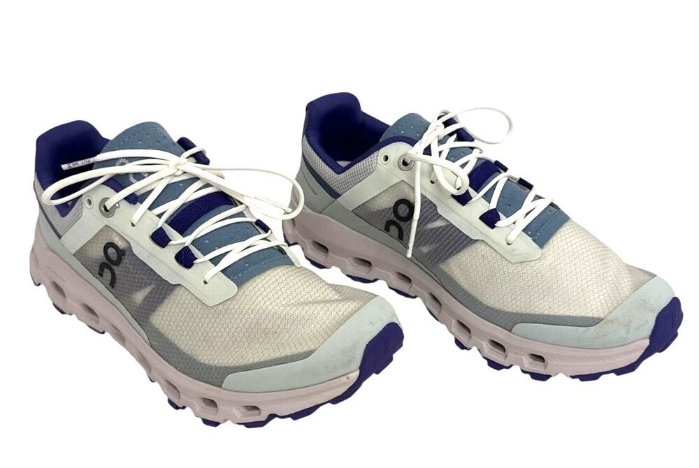 On Cloudvista Trail Running Shoes Women's 6.5 White Purple Frost Mineral
